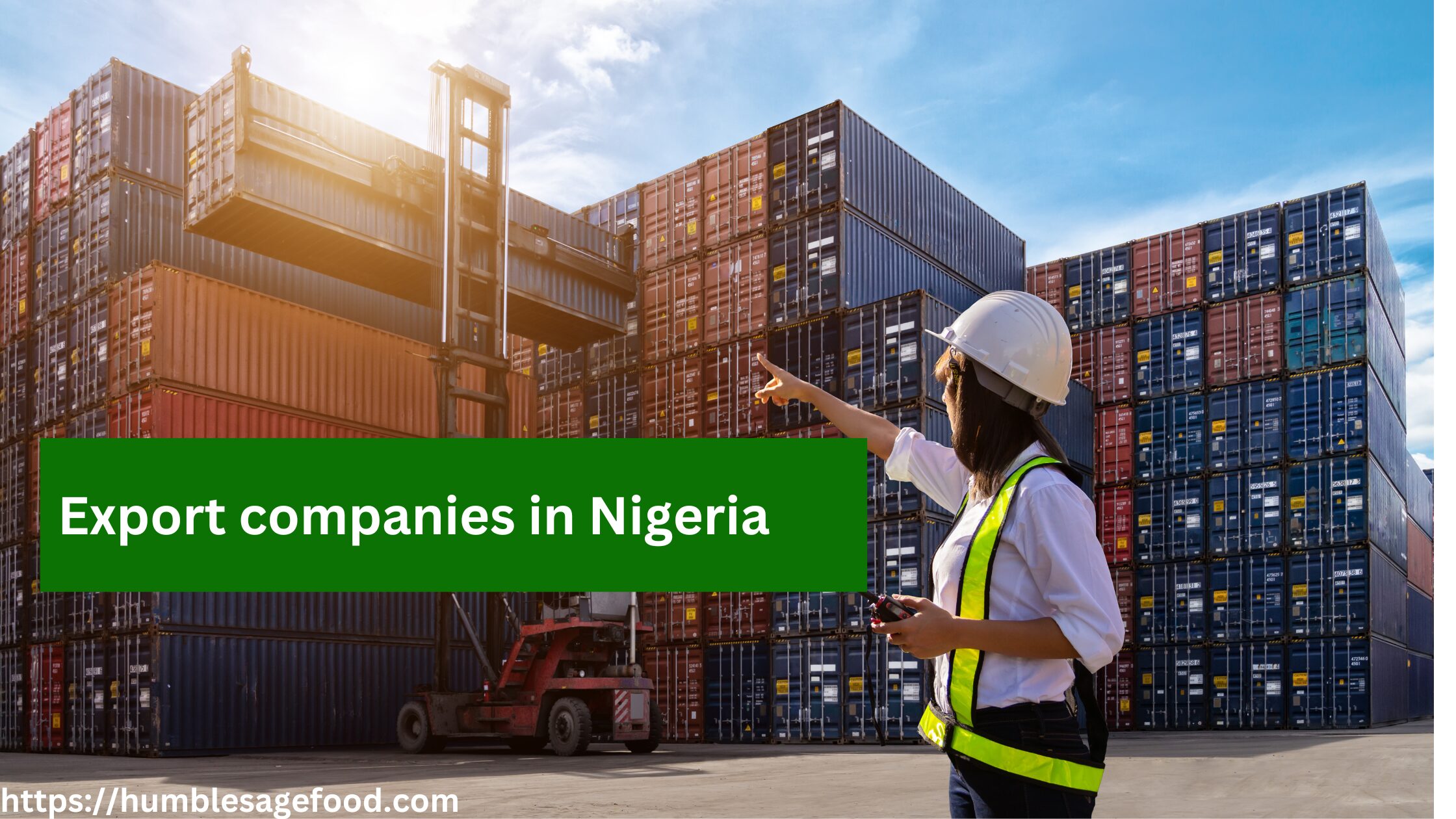 Export companies in nigeria