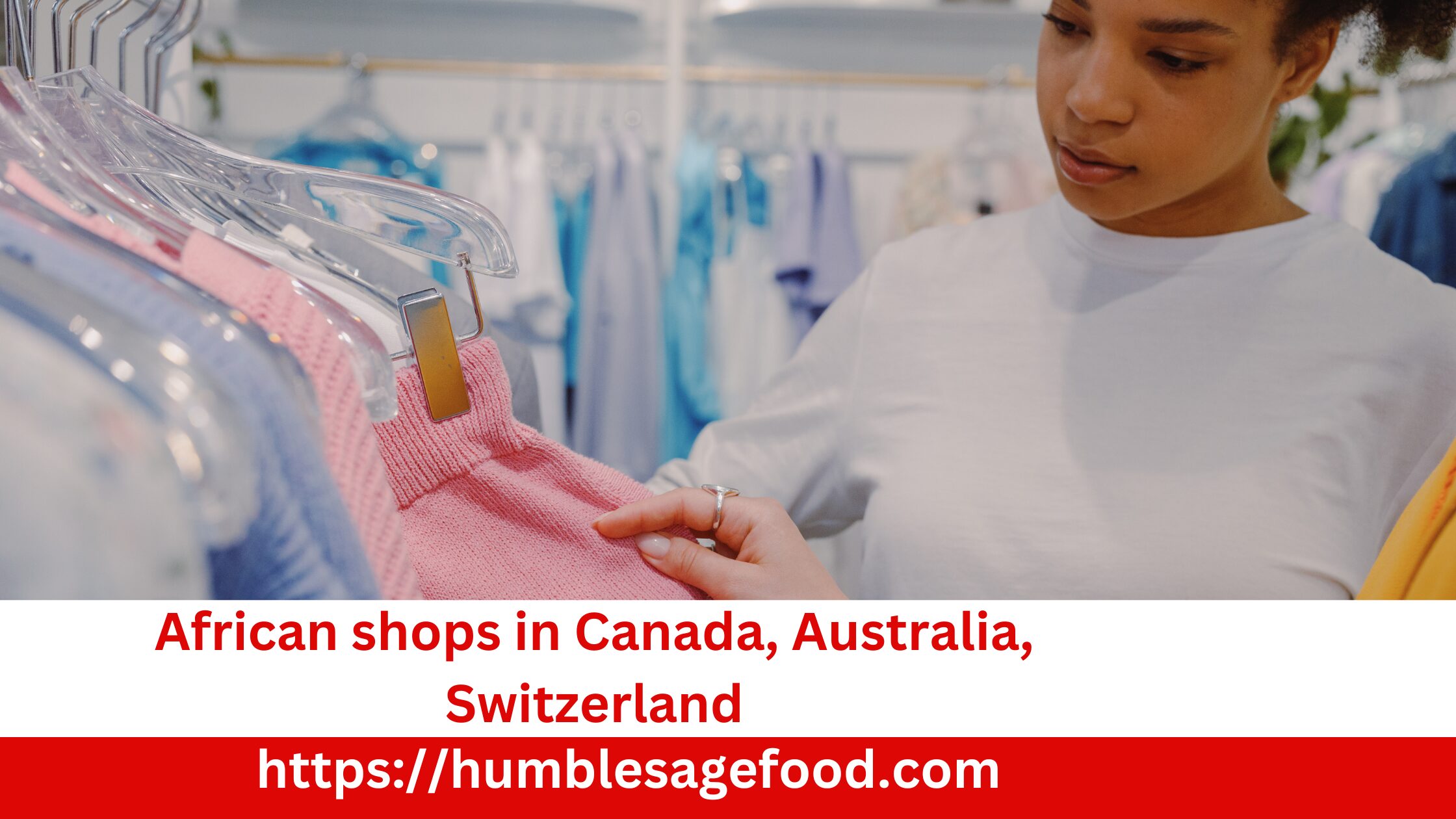 African shops in Canada, Australia, Switzerland