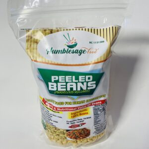 peeled beans