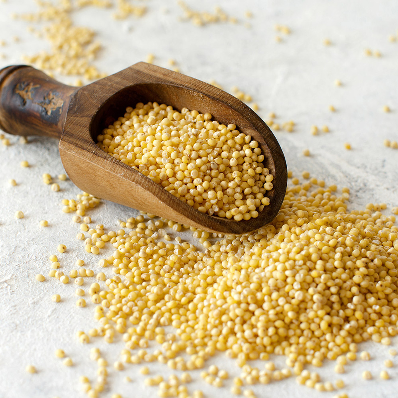 Hulled millet