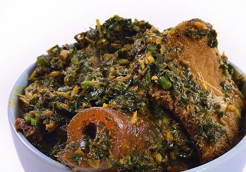 How to make edikai ikong soup with pounded yam